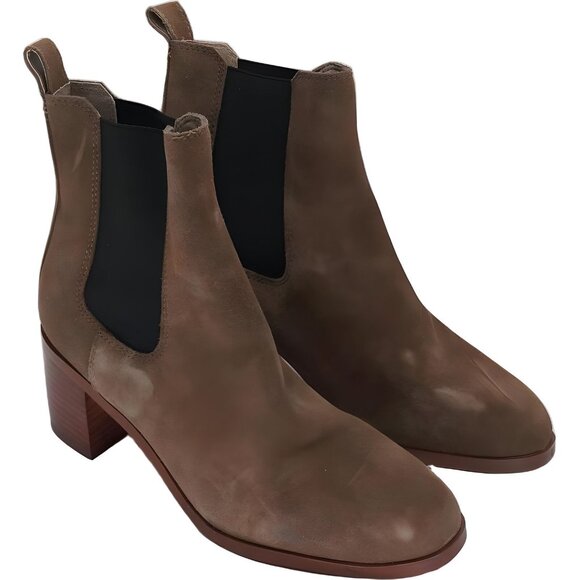 Steve Madden Rhiannon Womens Chelsea Boot Black Suede Size 10 - Picture 4 of 6